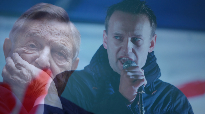 Наркотический бизнес Сороса и Навального