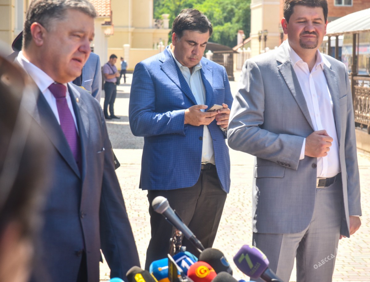 Саакашвили испугался Порошенко