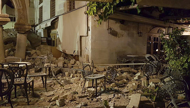 В результате землетрясения у берегов Греции и Турции погибли два человека