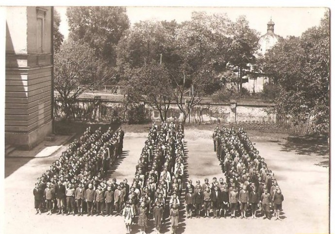 Украинская гимназия в Перемышле, 1942 год. вещи., время, история, люди, фото
