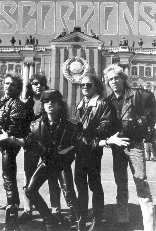 Scorpions в СССР. вещи., время, история, люди, фото