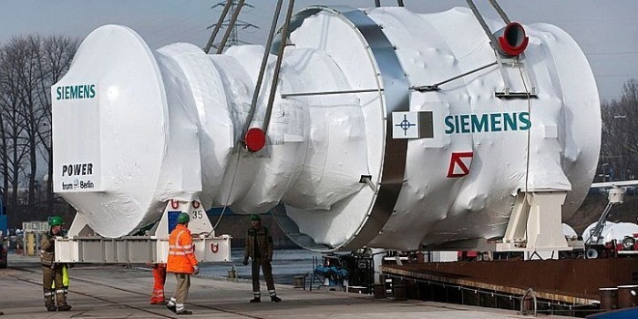 Стала известна схема поставок турбин Siemens в Крым