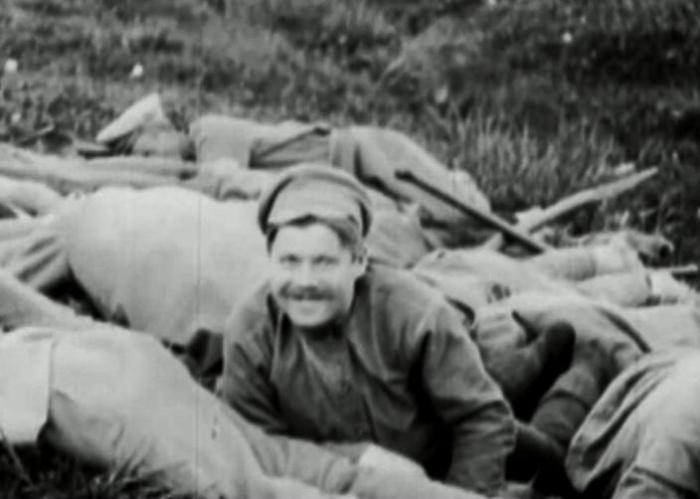 Солдат-большевик, 1919 год. | Фото: youtube.com.