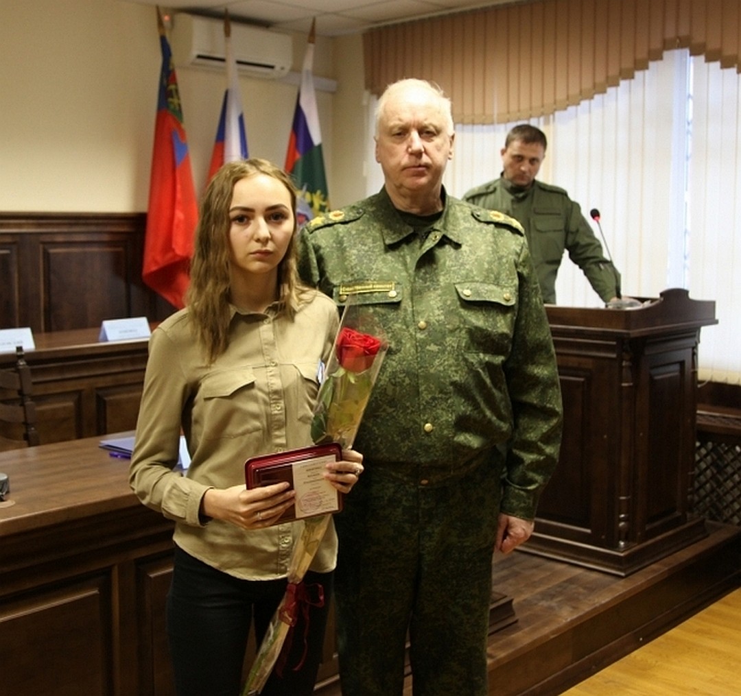 19-летняя Кристина Никитина - медаль за спасение людей в "Зимней вишне"