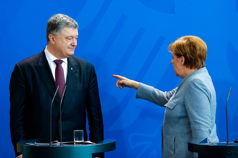 Меркель подсластила пилюлю Порошенко