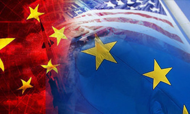 Китай экономически ломает США и ЕС