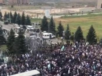 Новый митинг по границе Ингушетии и Чечни начнется в Магасе 31 октября
