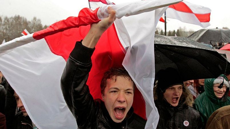 Протесты, организованные белорусской оппозицией/ Фото: News Front